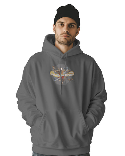 Hoodie 500 GSM Aang Avatar Embroidered Design - TM SignatureHoodie 500 GSM Aang Avatar Embroidered DesignHoodieTM SignatureGrayCottonXS