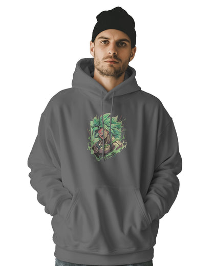 Hoodie 500 GSM Broly Embroidered Design - TM SignatureHoodie 500 GSM Broly Embroidered DesignHoodieTM SignatureGrayXSCotton