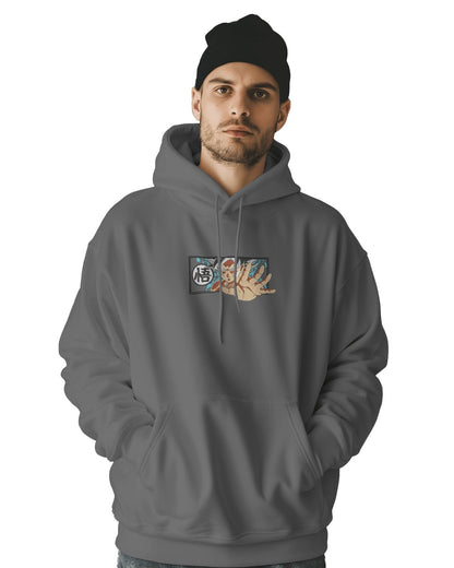 Hoodie 500 GSM Goku SS Embroidered Design - TM SignatureHoodie 500 GSM Goku SS Embroidered DesignHoodieTM SignatureGrayXSCotton