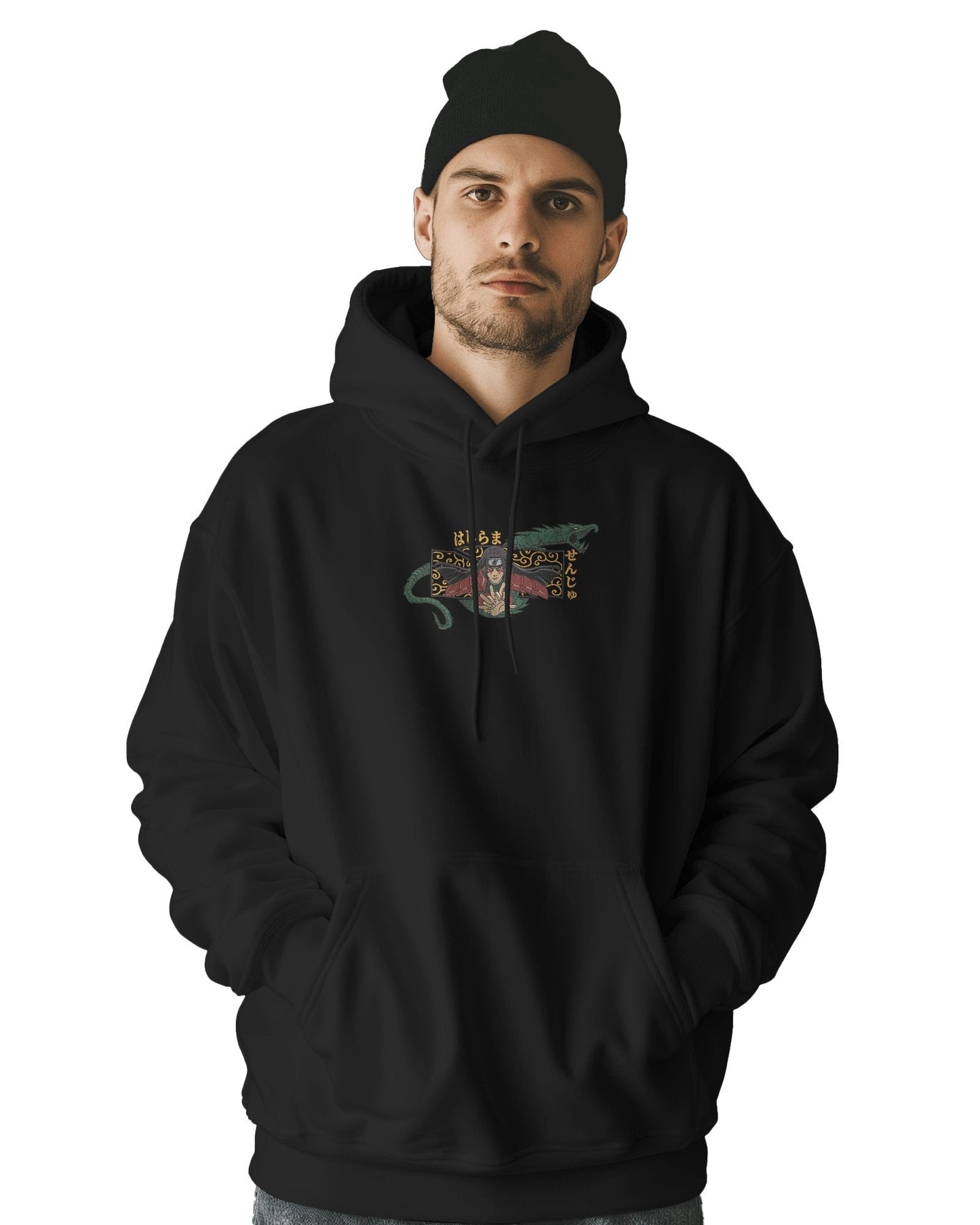 Hoodie 500 GSM Hashirama Senju Embroidered Design - TM SignatureHoodie 500 GSM Hashirama Senju Embroidered DesignHoodieTM SignatureBlackXSCotton