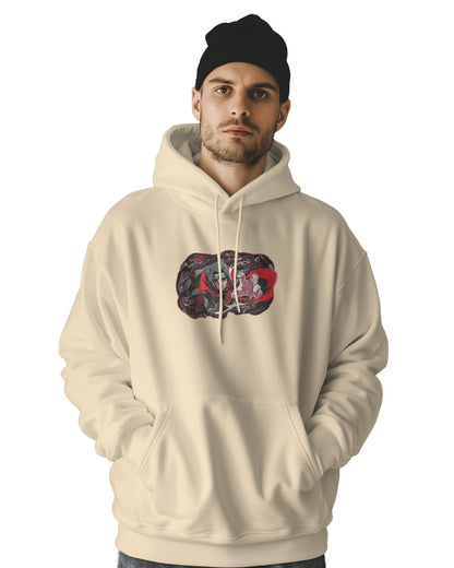 Hoodie 500 GSM Itachi Uciha Embroidered Design - TM SignatureHoodie 500 GSM Itachi Uciha Embroidered DesignHoodieTM SignatureBeigeXSCotton