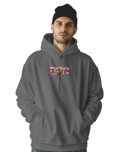 Hoodie 500 GSM Three Spider - man Embroidered Design - TM SignatureHoodie 500 GSM Three Spider - man Embroidered DesignHoodieTM SignatureGrayXSCotton