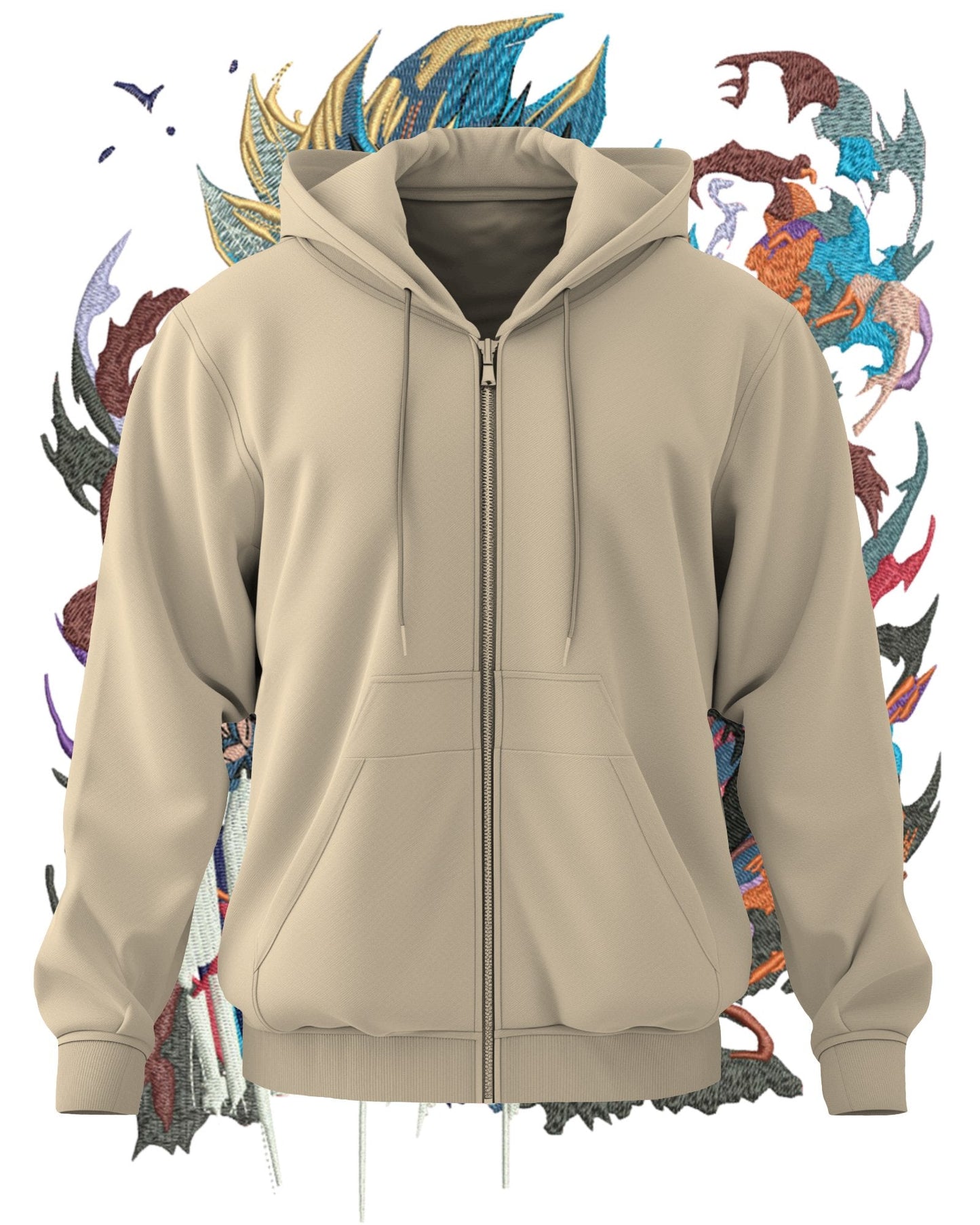 Hoodie 600 GSM Goku Ultra Instinct Large Design - TM SignatureHoodie 600 GSM Goku Ultra Instinct Large DesignHoodieTM SignatureBeigeCottonXS