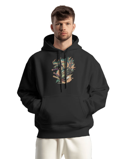 TM Signature Hoodie Hoodie 500 GSM Zoro-Dragon Embroidered Design Hoodie 500 GSM Zoro-Dragon Embroidered Design