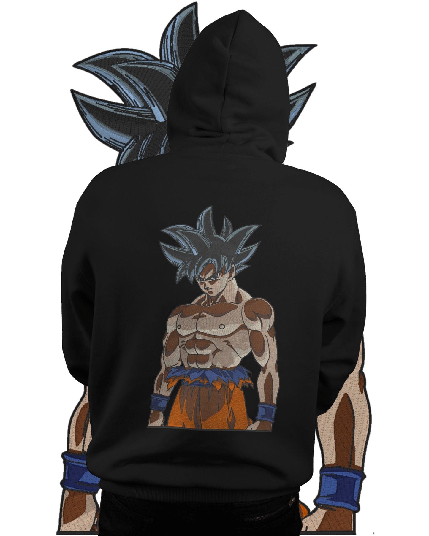 TMsignature Hoodie Hoodie 600 GSM Goku Power Large Design Hoodie 600 GSM Goku Power Large Design