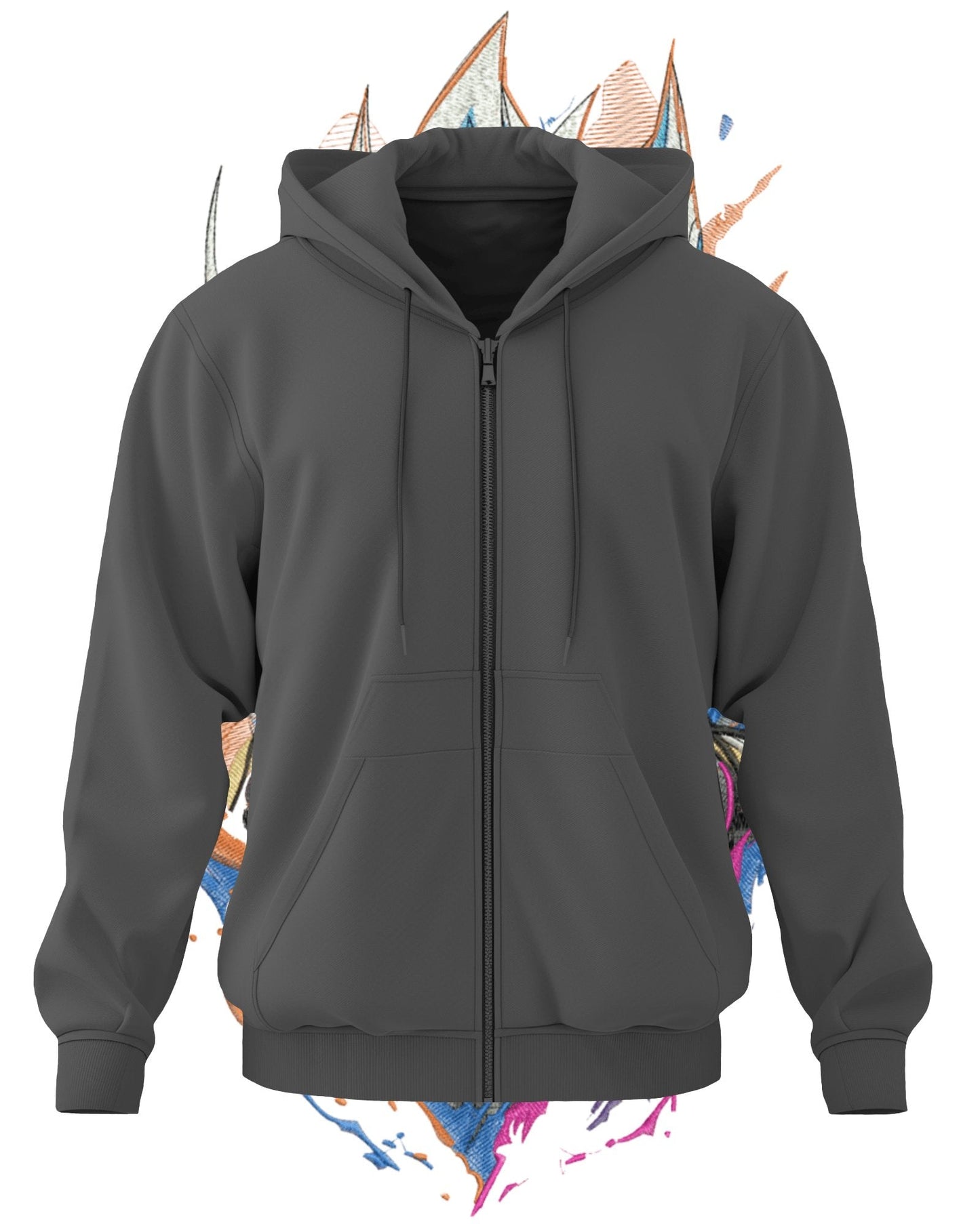 TMsignature Hoodie Hoodie 600 GSM Goku Rage Large Design Hoodie 600 GSM Goku Rage Large Design