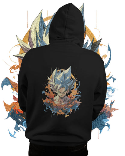 TMsignature Hoodie Hoodie 600 GSM Goku Ultra 2 Large Design Hoodie 600 GSM Goku Ultra 2 Large Design