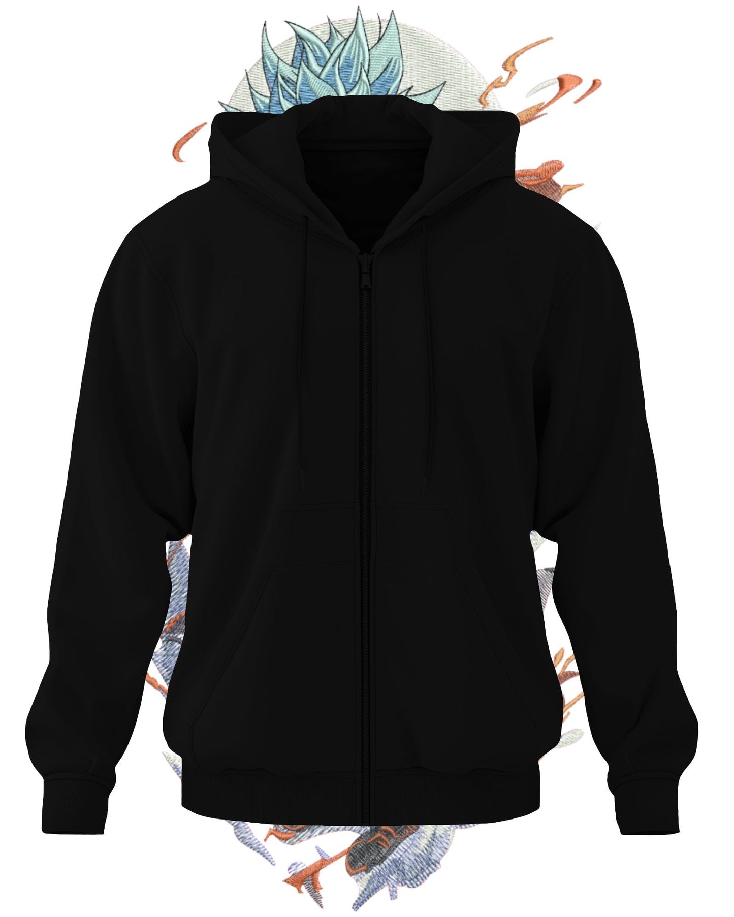 TMsignature Hoodie Hoodie 600 GSM Goku Ultra Power Large Design Hoodie 600 GSM Goku Ultra Power Large Design