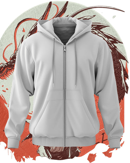 TMsignature Hoodie Hoodie 600 GSM Goku x Shenron Large Design Hoodie 600 GSM Goku x Shenron Large Design