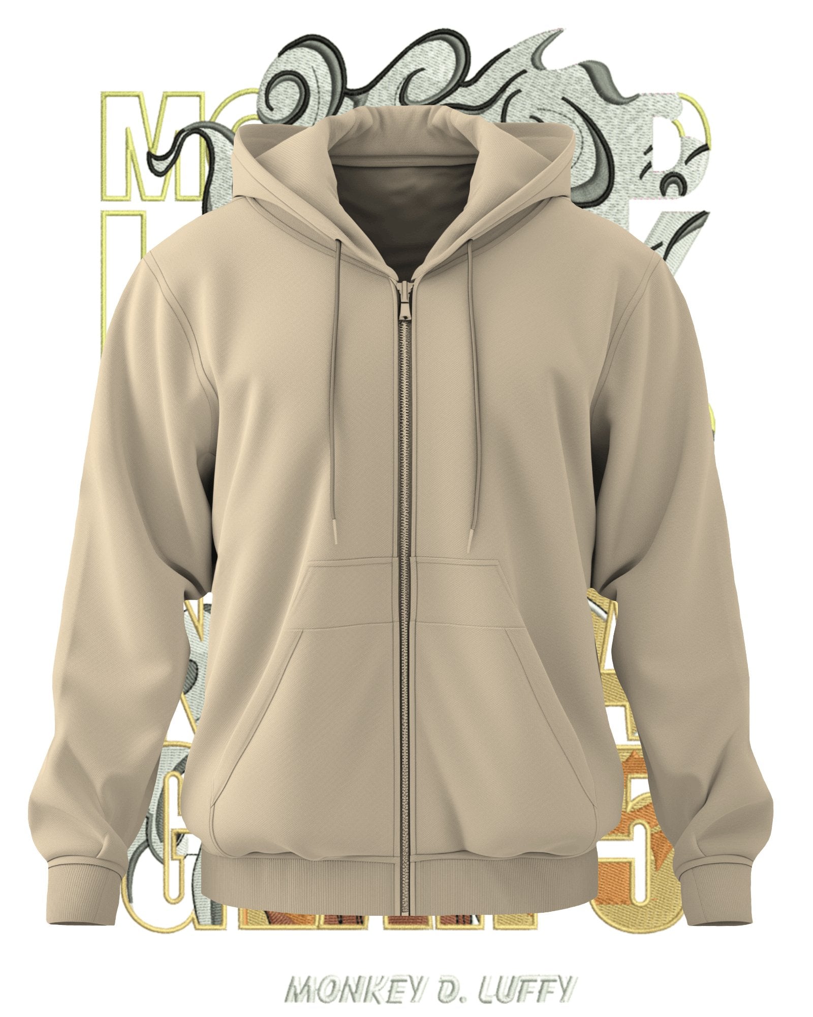 TMsignature Hoodie Hoodie 600 GSM Luffy Gear 5 One Piece Large Design Hoodie 600 GSM Luffy Gear 5 One Piece Large Design