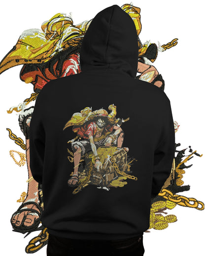 TMsignature Hoodie Hoodie 600 GSM Luffy Treasure Large Design Hoodie 600 GSM Luffy Treasure Large Design