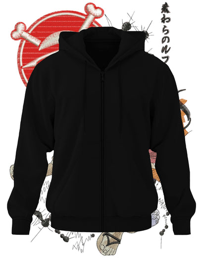 TMsignature Hoodie Hoodie 600 GSM One Piece Luffy Large Design Hoodie 600 GSM One Piece Luffy Large Design