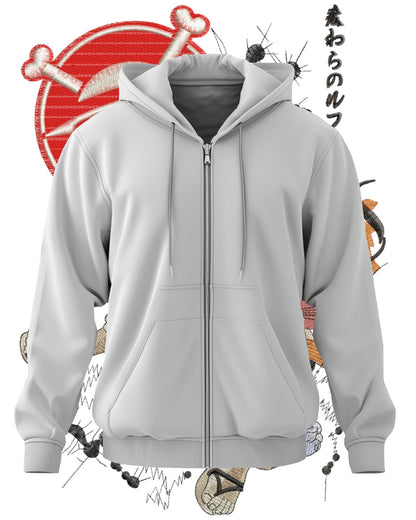 TMsignature Hoodie Hoodie 600 GSM One Piece Luffy Large Design Hoodie 600 GSM One Piece Luffy Large Design