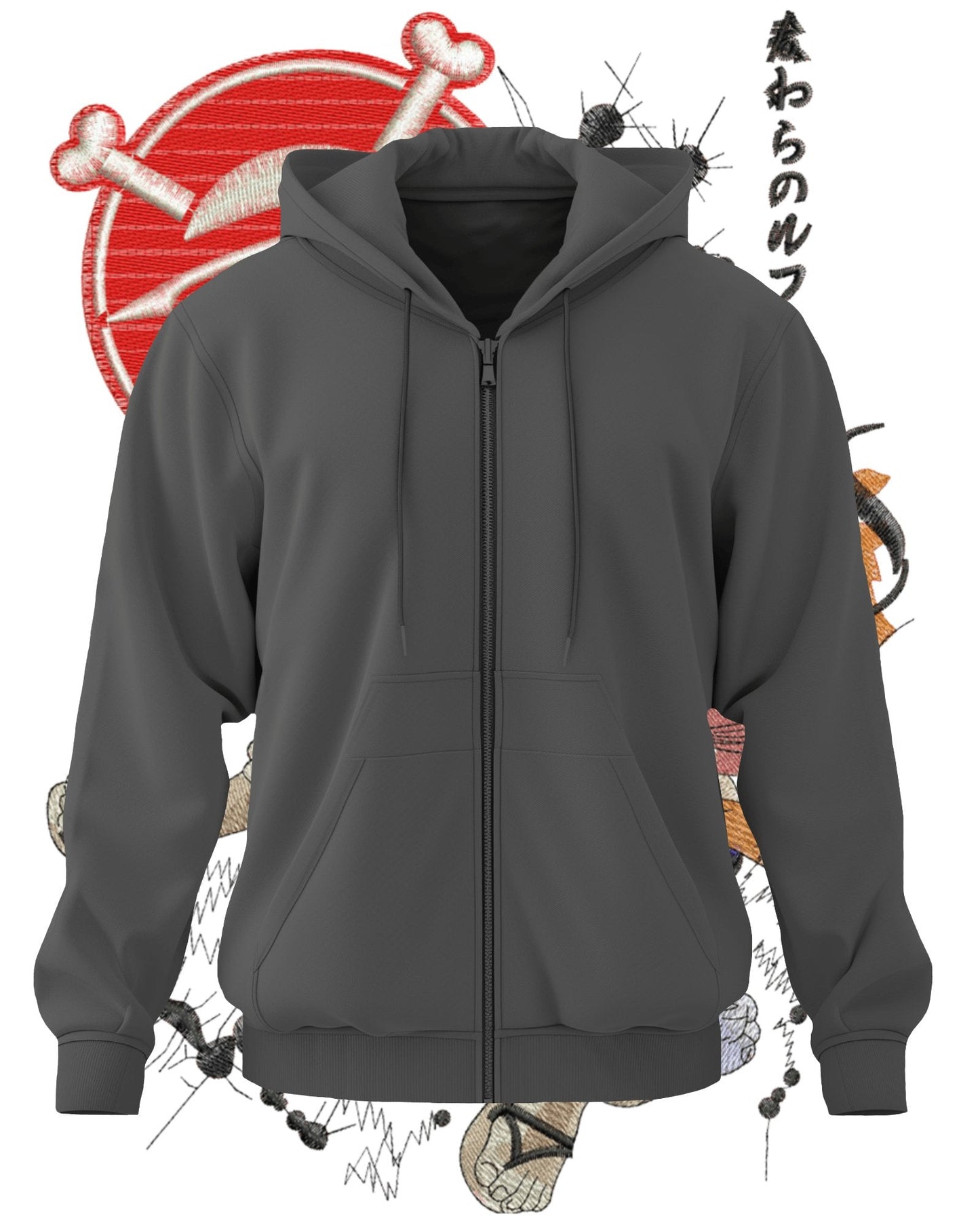 TMsignature Hoodie Hoodie 600 GSM One Piece Luffy Large Design Hoodie 600 GSM One Piece Luffy Large Design