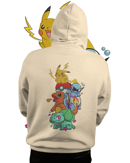 TMsignature Hoodie Hoodie 600 GSM Pokémon Large Design Hoodie 600 GSM Pokémon Large Design